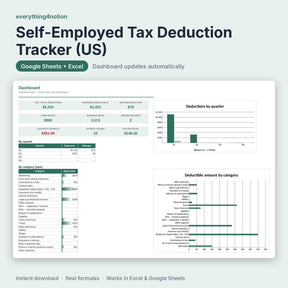 Tax Deduction Tracker – preview