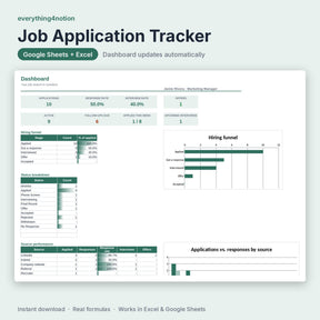 Job Application Tracker – preview