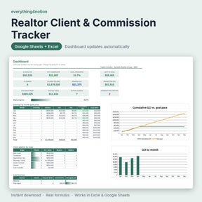 Realtor Spreadsheet – preview