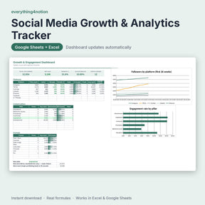 Social Media Tracker – preview