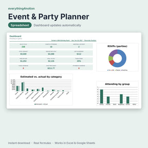 Event & Party Planner - cover preview